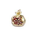 Gold Pomegranate Charm