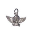 Silver Cherub Charm