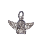 Silver Cherub Charm
