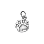 Silver Paw Charm