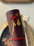 Rose Filigree ✦ A6 Trifold Bow