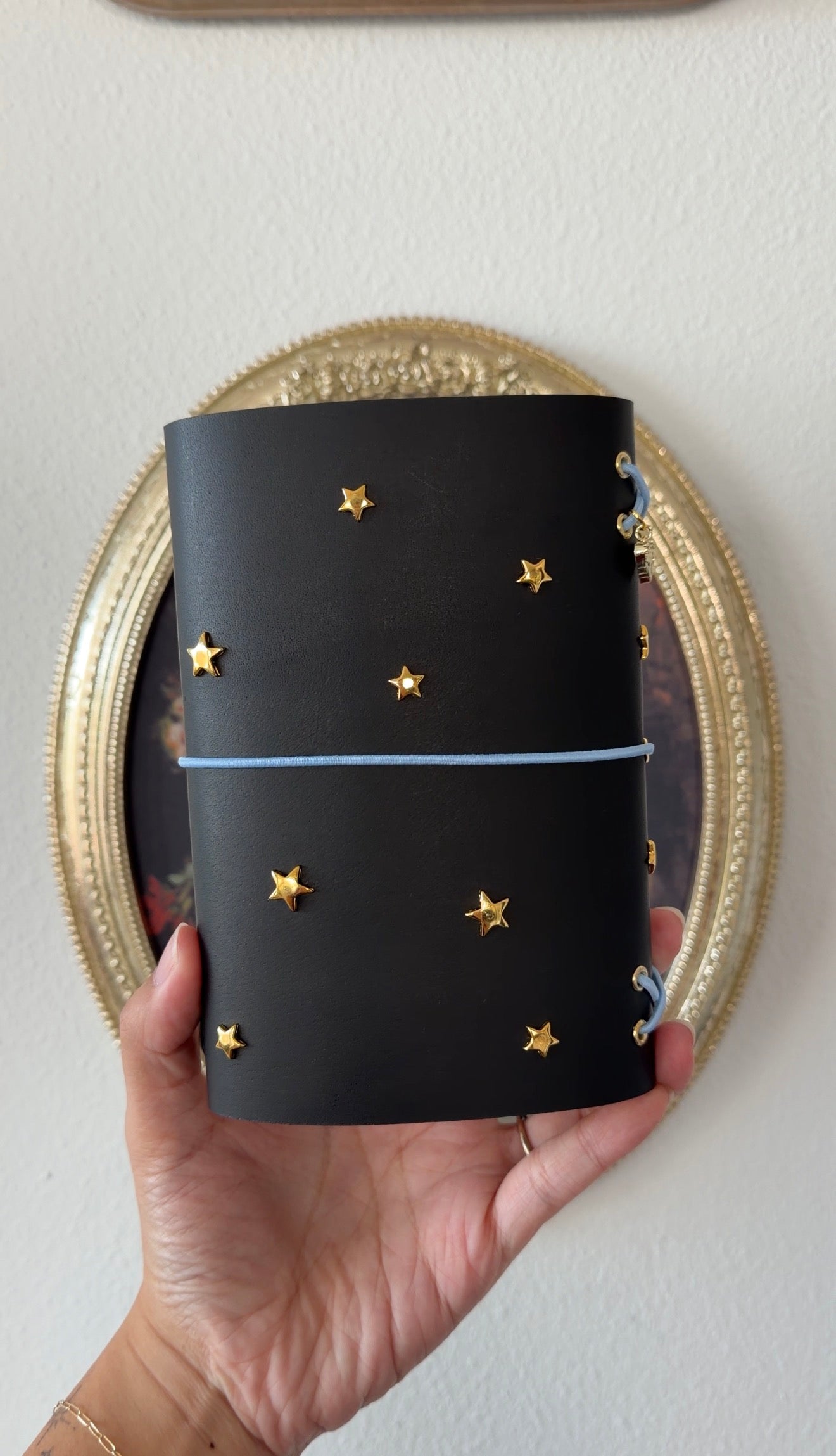 White Flower ✦ A6 Trifold Star