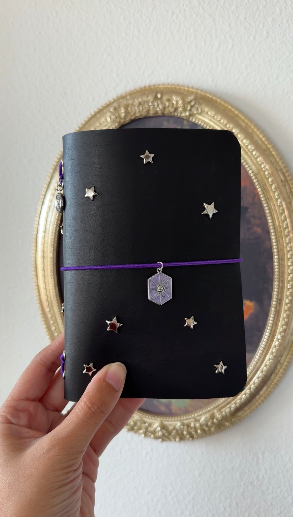 Purple Star ✦ A6 Trifold Star