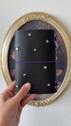 Purple Star ✦ A6 Trifold Star