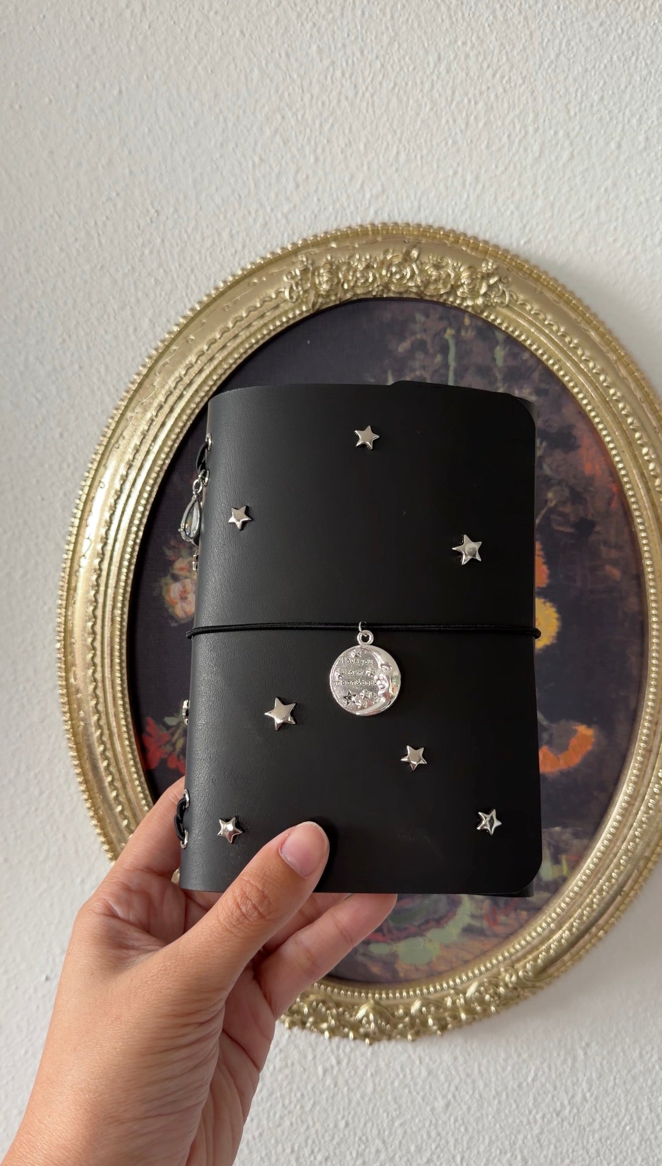 Silver Moon ✦ A6 Trifold Star