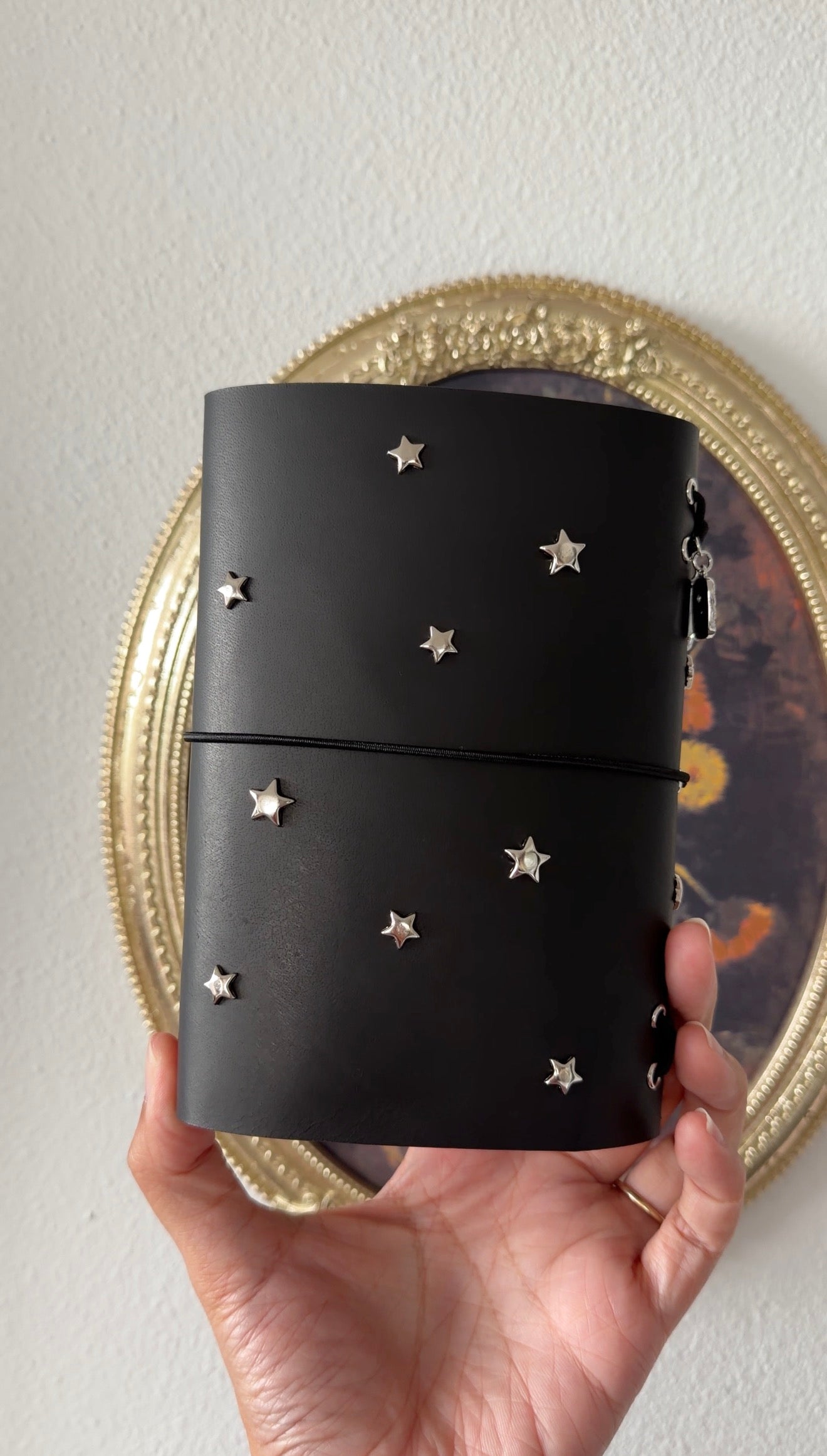 Silver Moon ✦ A6 Trifold Star
