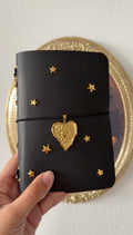Gold Heart ✦ A6 Trifold Star