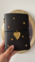 Gold Heart ✦ A6 Trifold Star