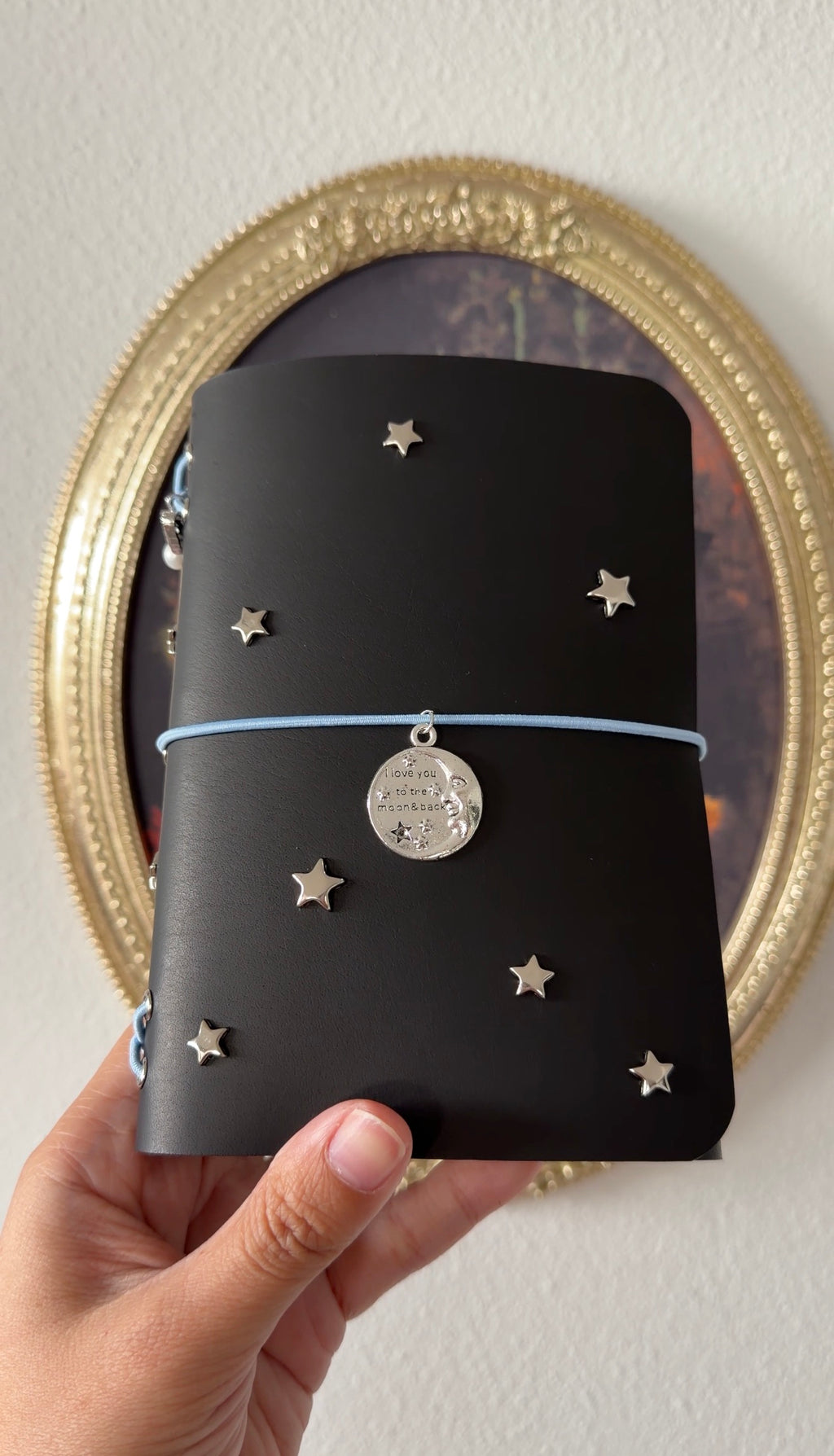 Blue Moon ✦ A6 Trifold Star