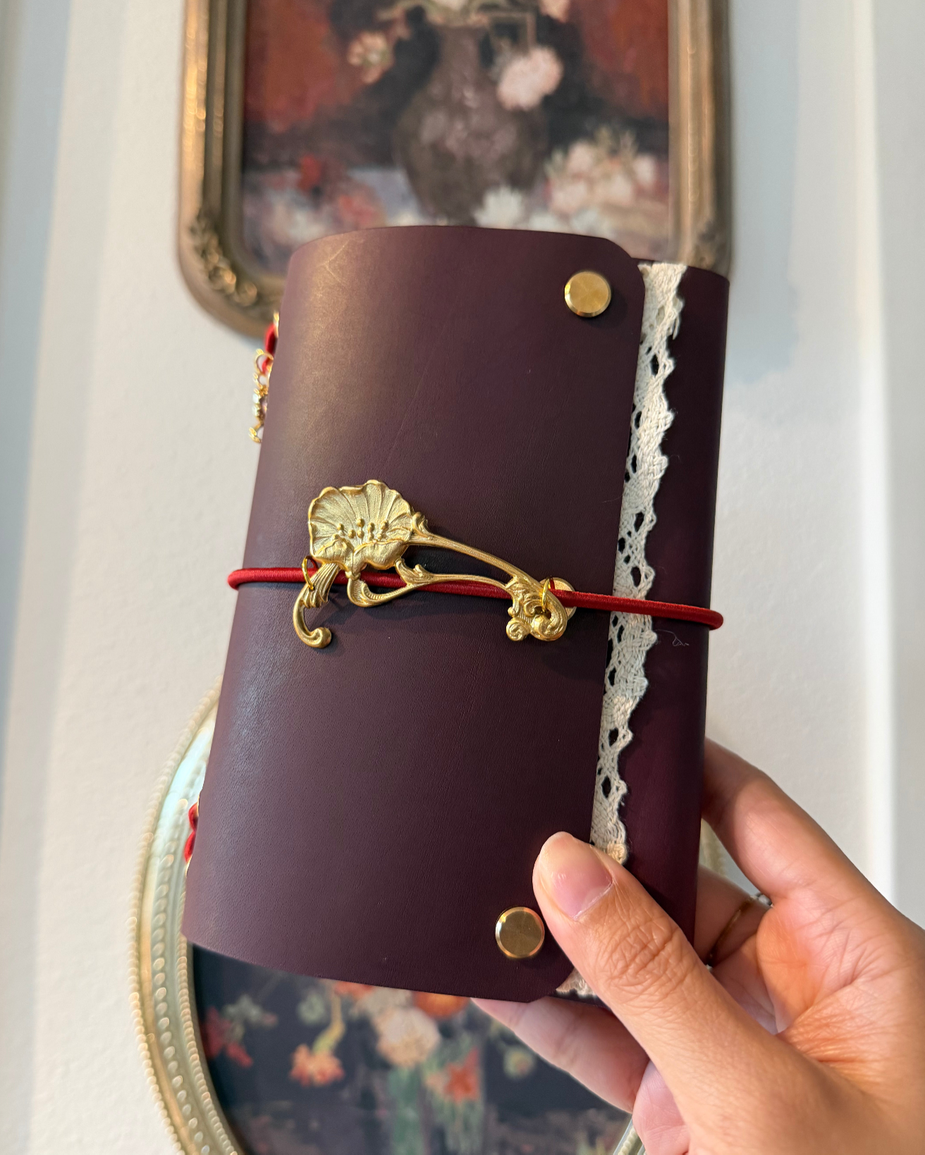 A6 Lace Custom Order Journal