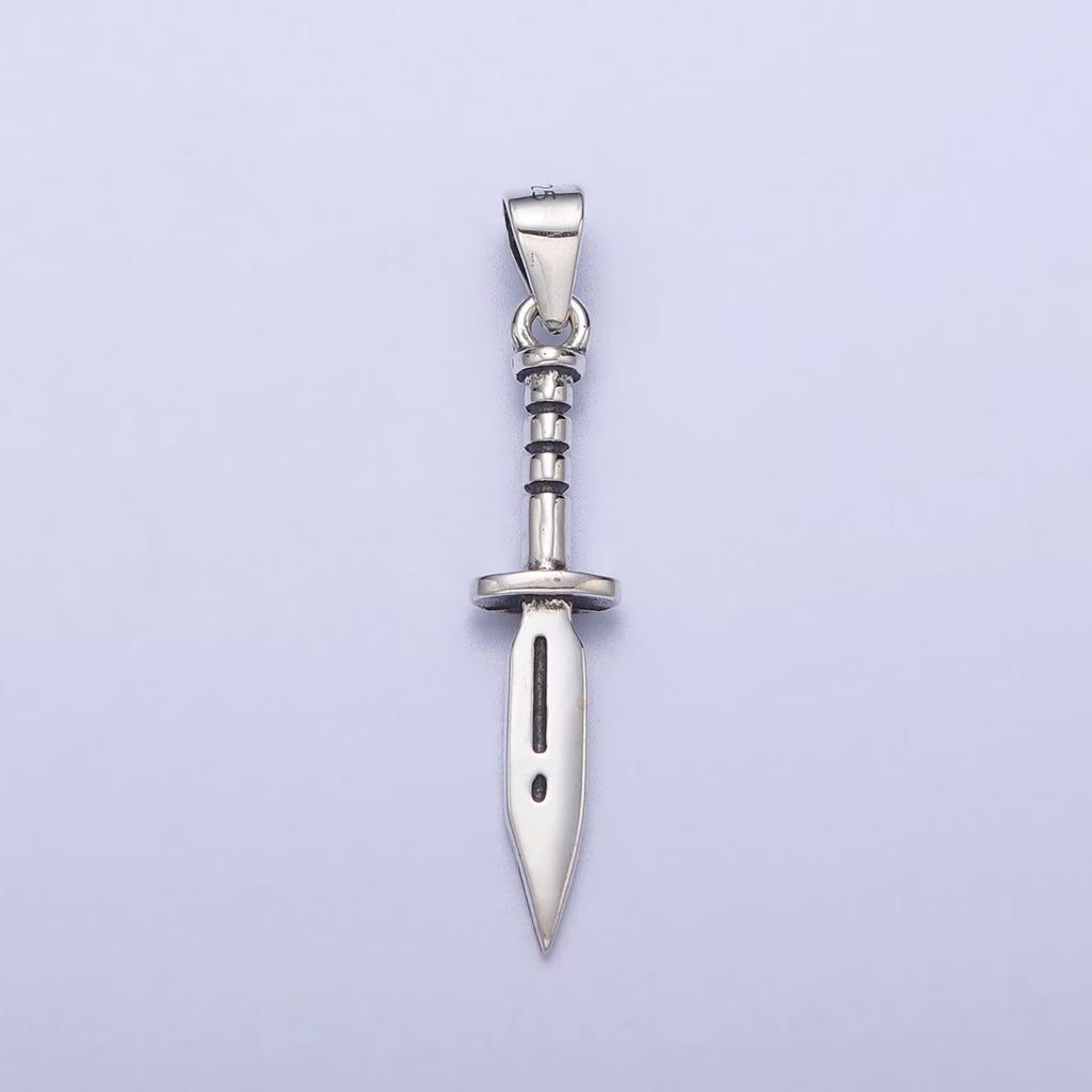 Dagger Sterling Silver