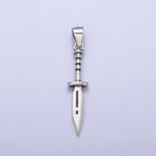 Dagger Sterling Silver