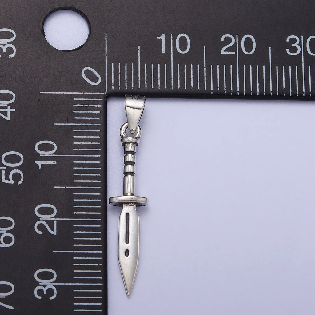 Dagger Sterling Silver