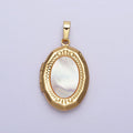 Gold Pearl Locket