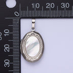 Gold Pearl Locket