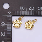 Silver Paw Charm