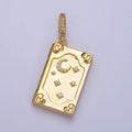 Moon Book Locket