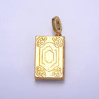 Moon Book Locket