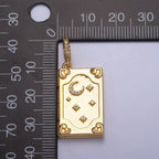 Moon Book Locket